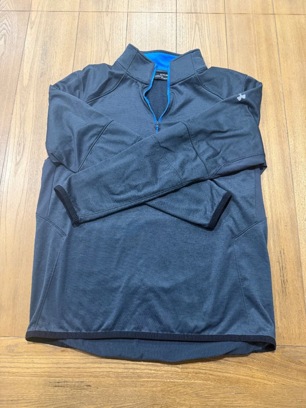 Under Armour 1/4 Zip Pullover Gray Blue Men’s XL Athletic
